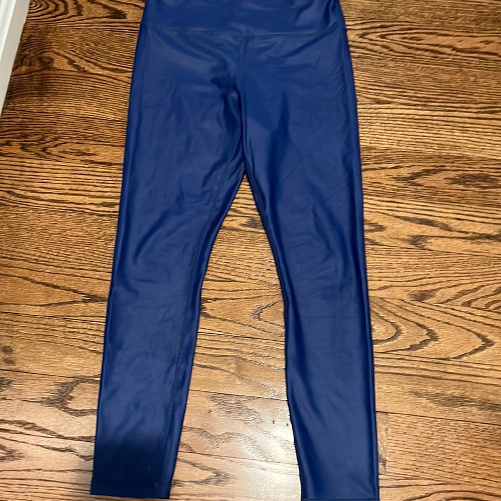 Zyia Blue Metallic Light n Tight
